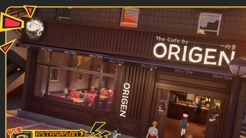 Como comprar e administrar o Café by Origen em Neverness to Everness