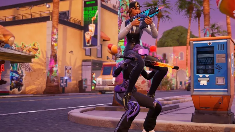 Como montar nos ombros de outro jogador em Fortnite