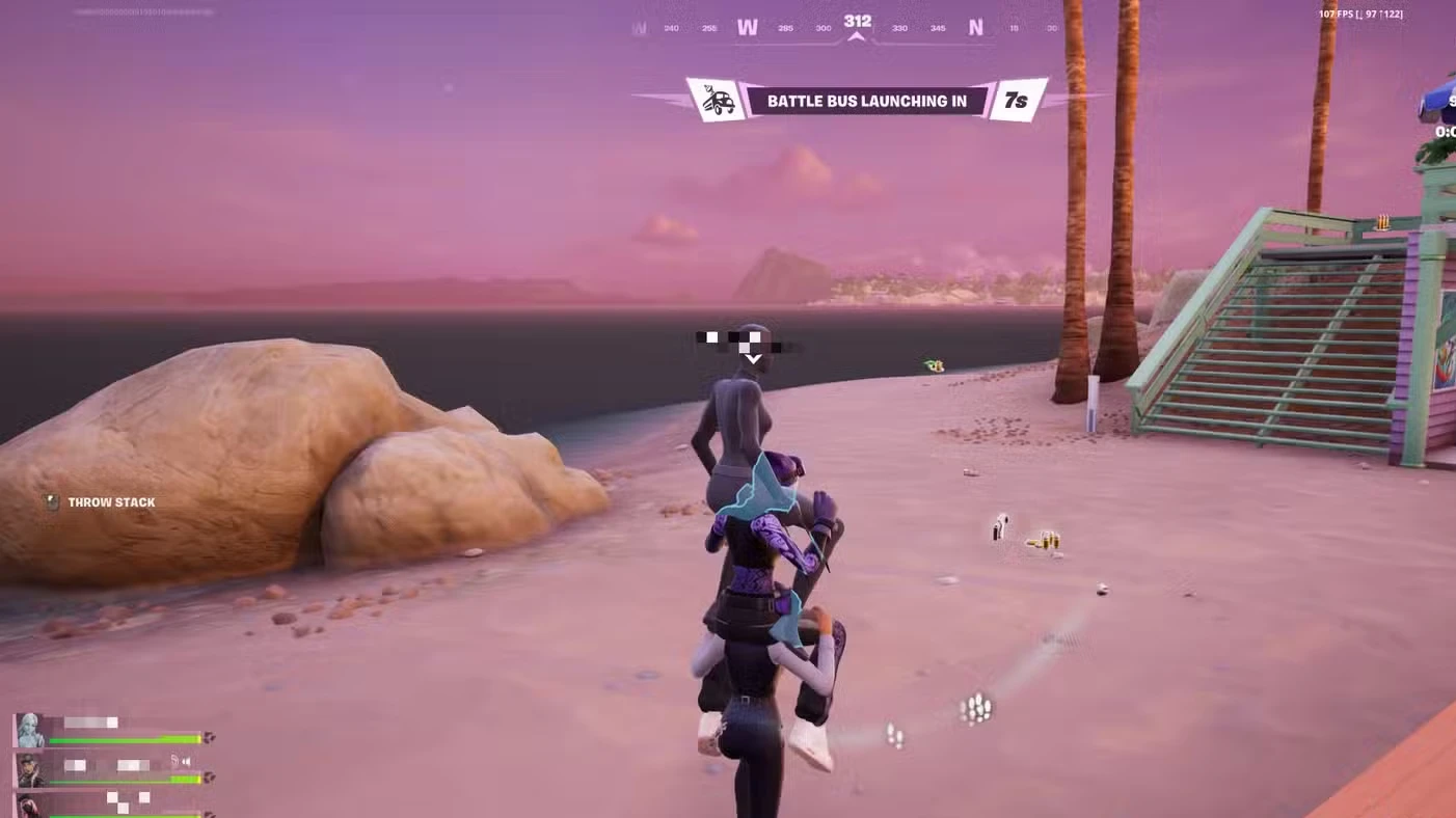 How to Ride on a Player's Shoulders in Fortnite