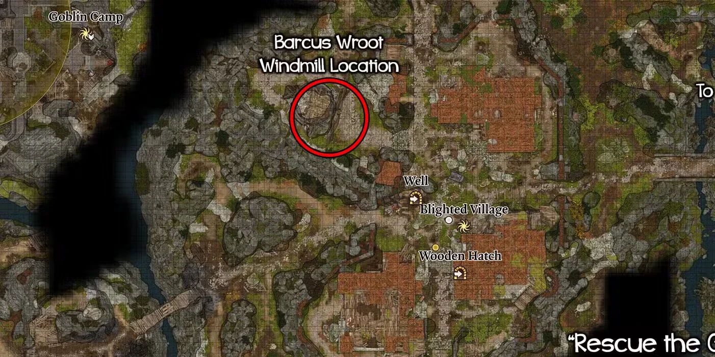 How To Save Barcus Wroot Snd Find His Pack In Baldur’s Gate 3