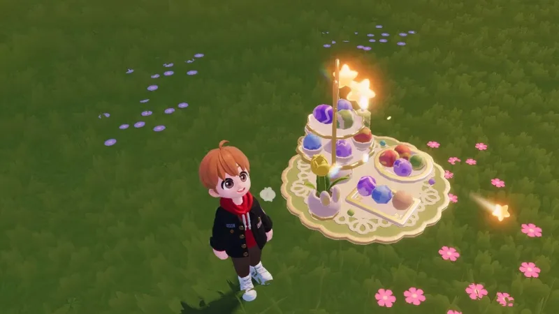 Desbloquear e preparar as receitas de ovos de Páscoa em Heartopia
