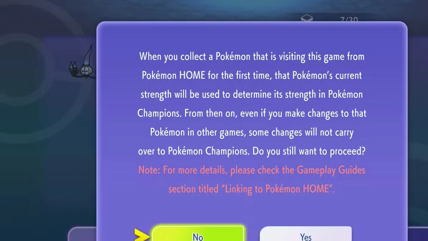 How to use Pokémon from Home in Pokémon Champions