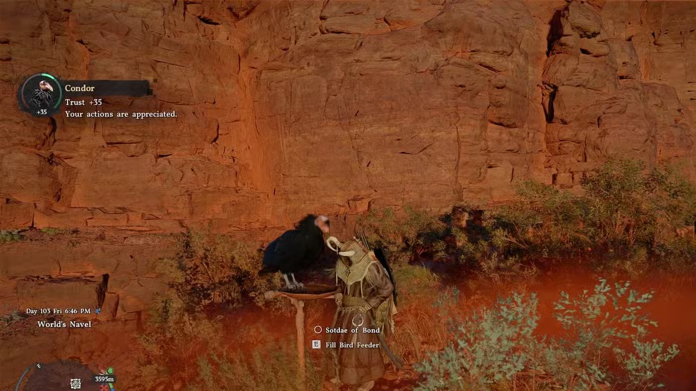 How to Use the Sotdae of Bond in Crimson Desert (Bird Pets)