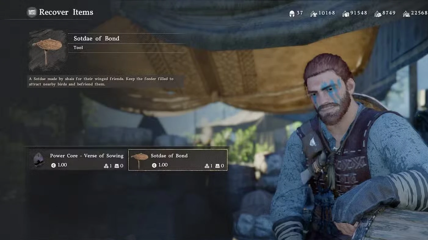 How to Use the Sotdae of Bond in Crimson Desert (Bird Pets)