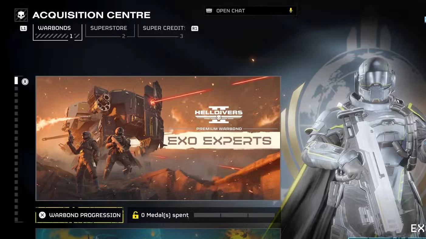 Is the Exo Experts Warbond Good in Helldivers 2?
