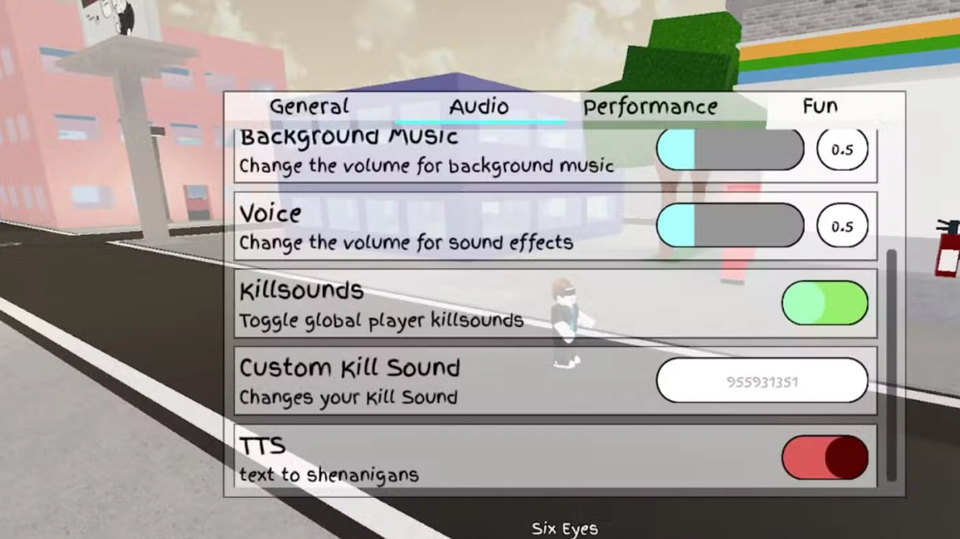 Jujutsu Shenanigans Kill Sound IDs