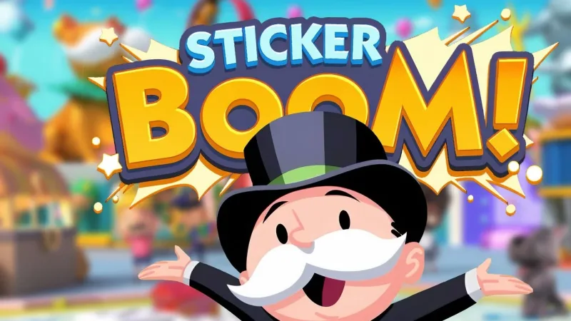 Sticker Boom em Monopoly GO: calendário e estratégias (março–abril 2026)