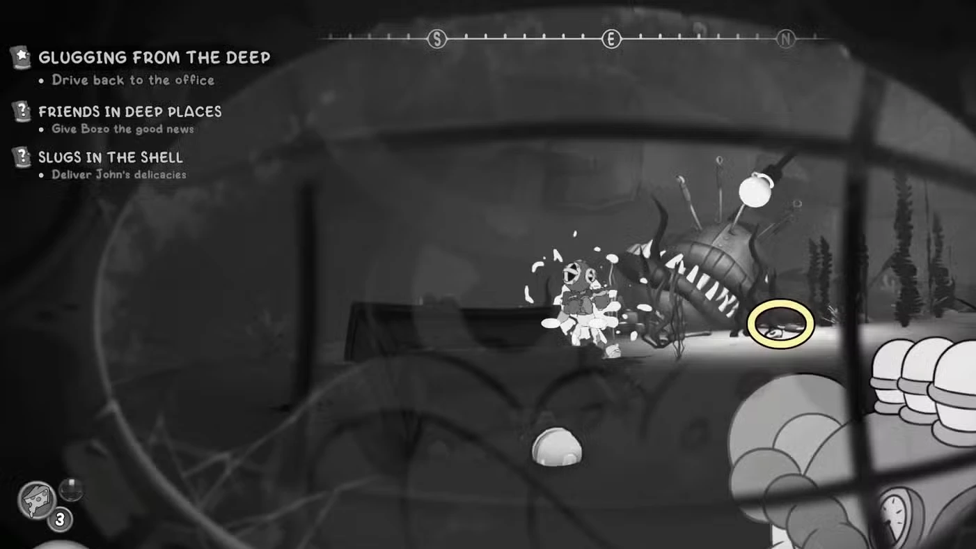 Mouse P.I. for Hire Glugging from the Deep Walkthrough (Fart Harbor)