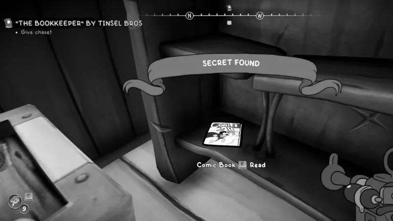 Como concluir The Bookkeeper by Tinsel Bros em Mouse: P.I. for Hire