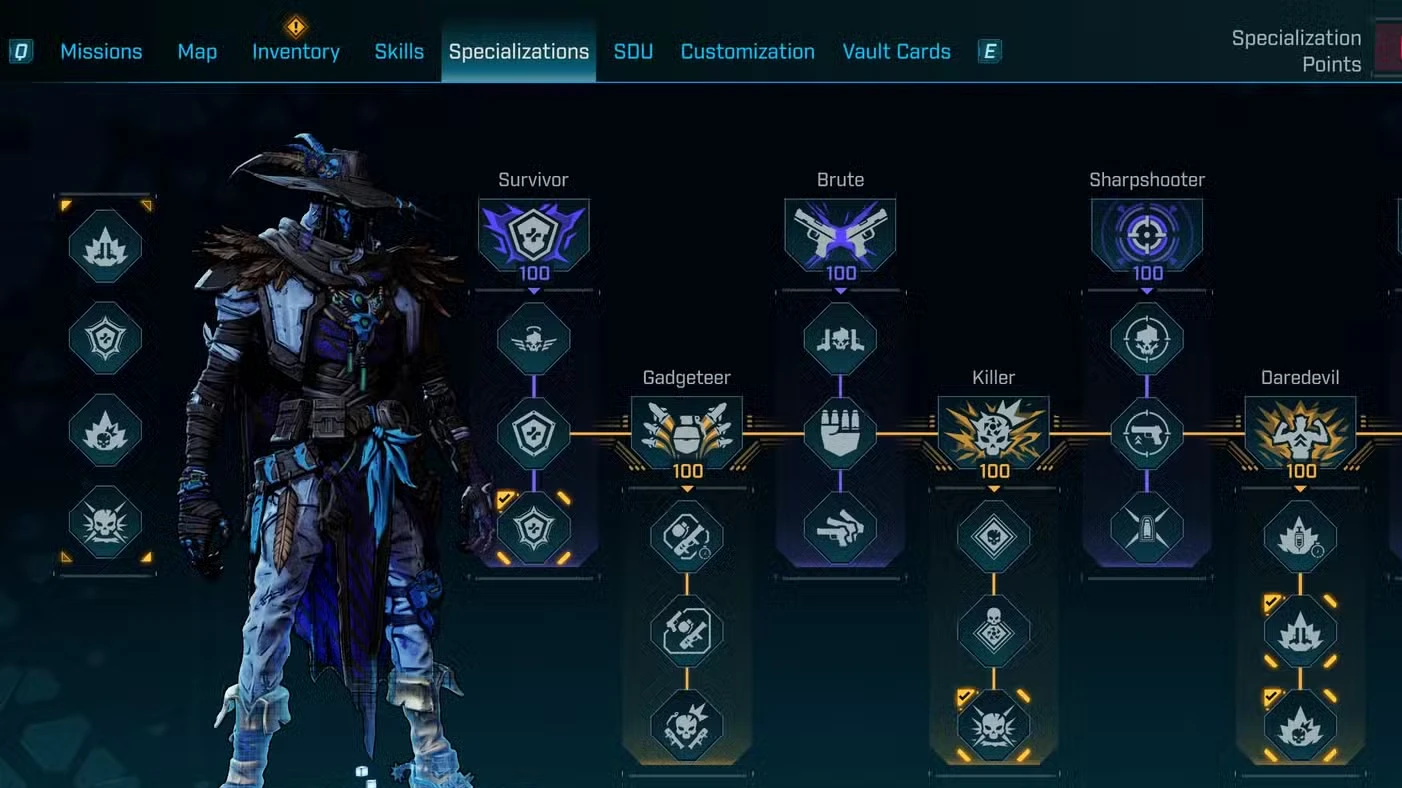 OP C4SH Sleight of Hand Build in Borderlands 4