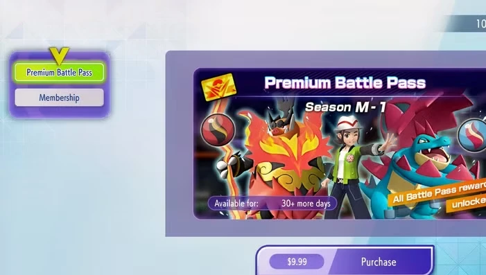 Pokemon Champions: Everything included in the Paid Membership