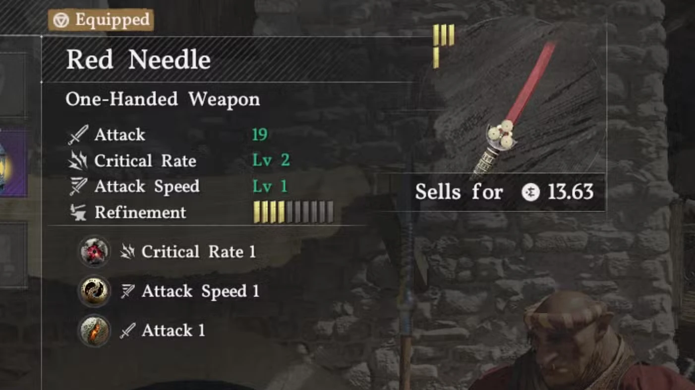 Red Needle Sword Location in Crimson Desert