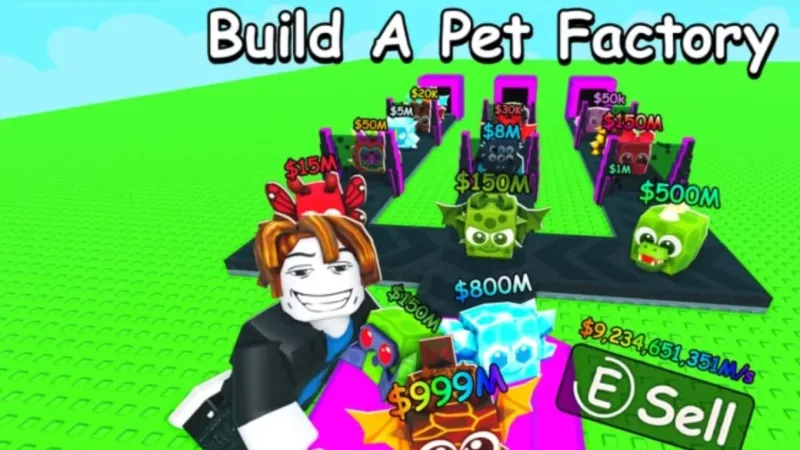 Códigos de Build A Pet Factory no Roblox