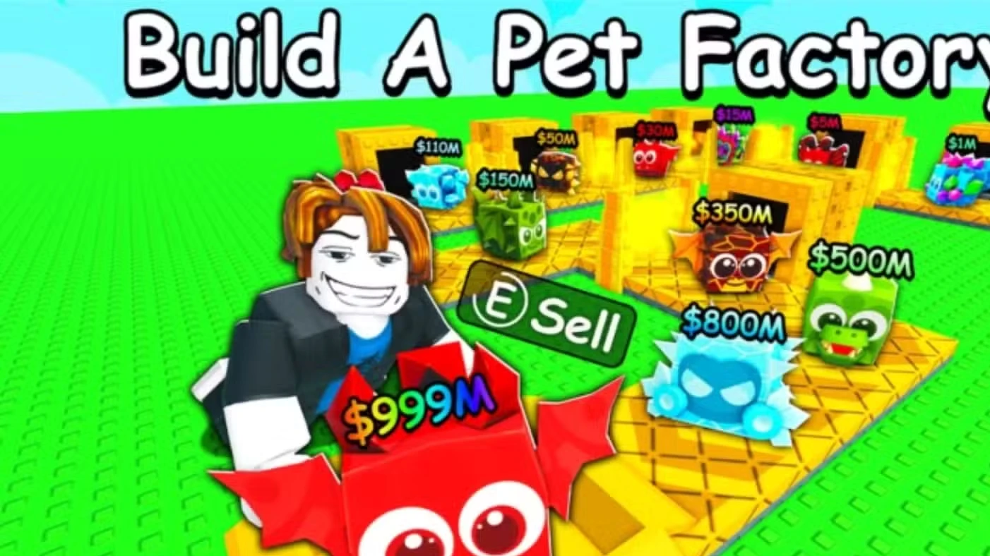 Roblox Build A Pet Factory Codes