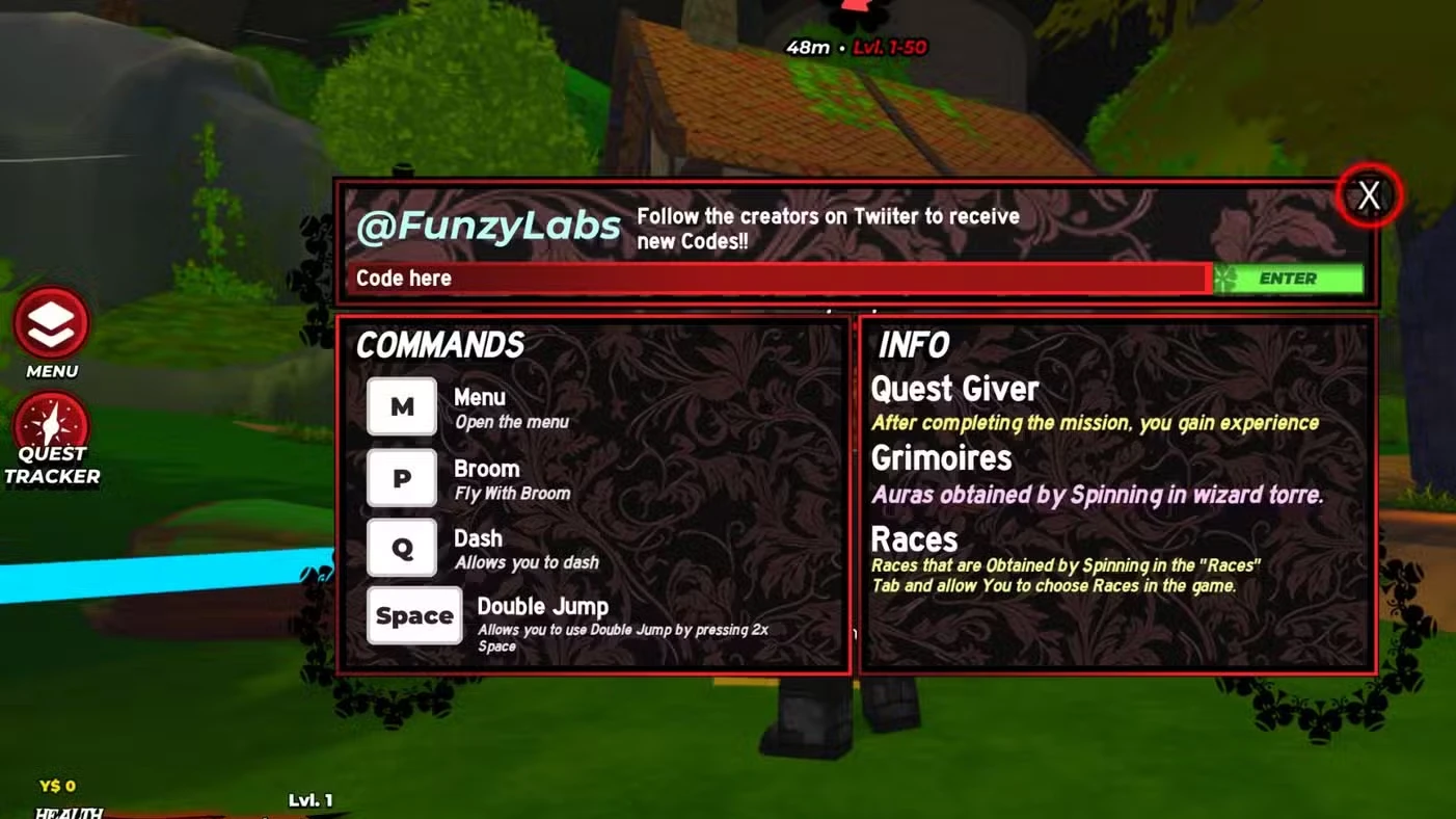 Roblox Clover Origins Codes