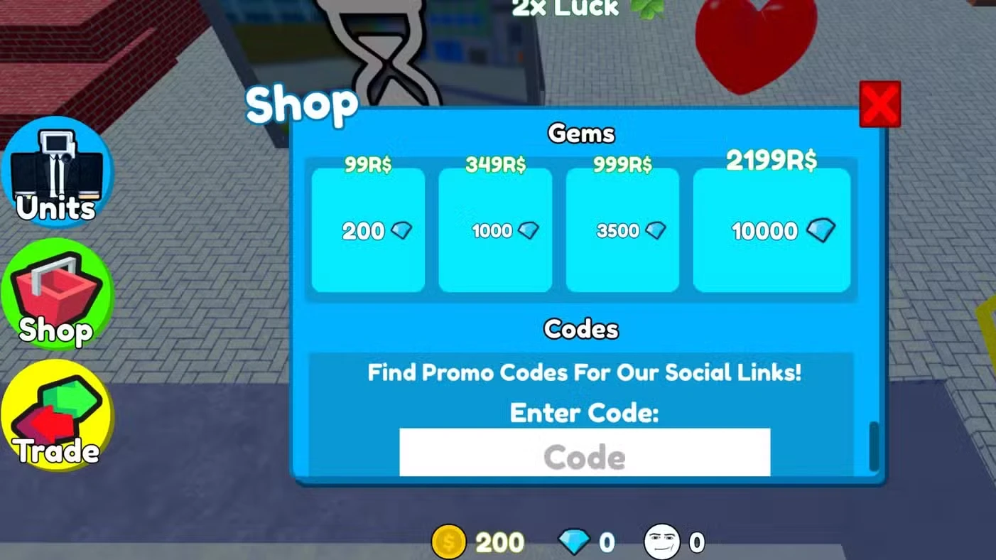 Roblox Legacy Toilet Tower Defense Codes