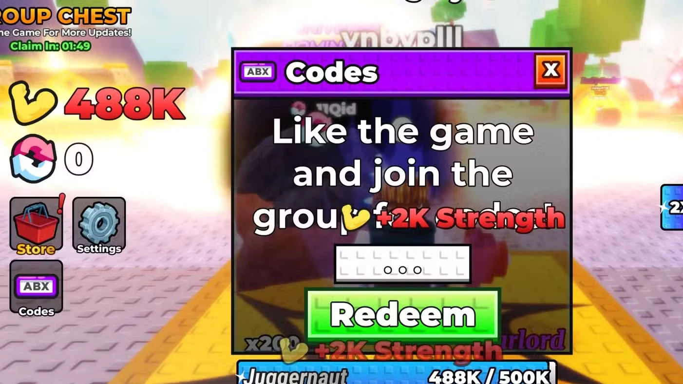Roblox Strength Ascension Codes