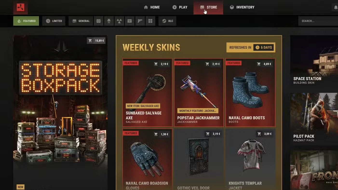 Rust Weekly Shop Update Showcase (04/23)