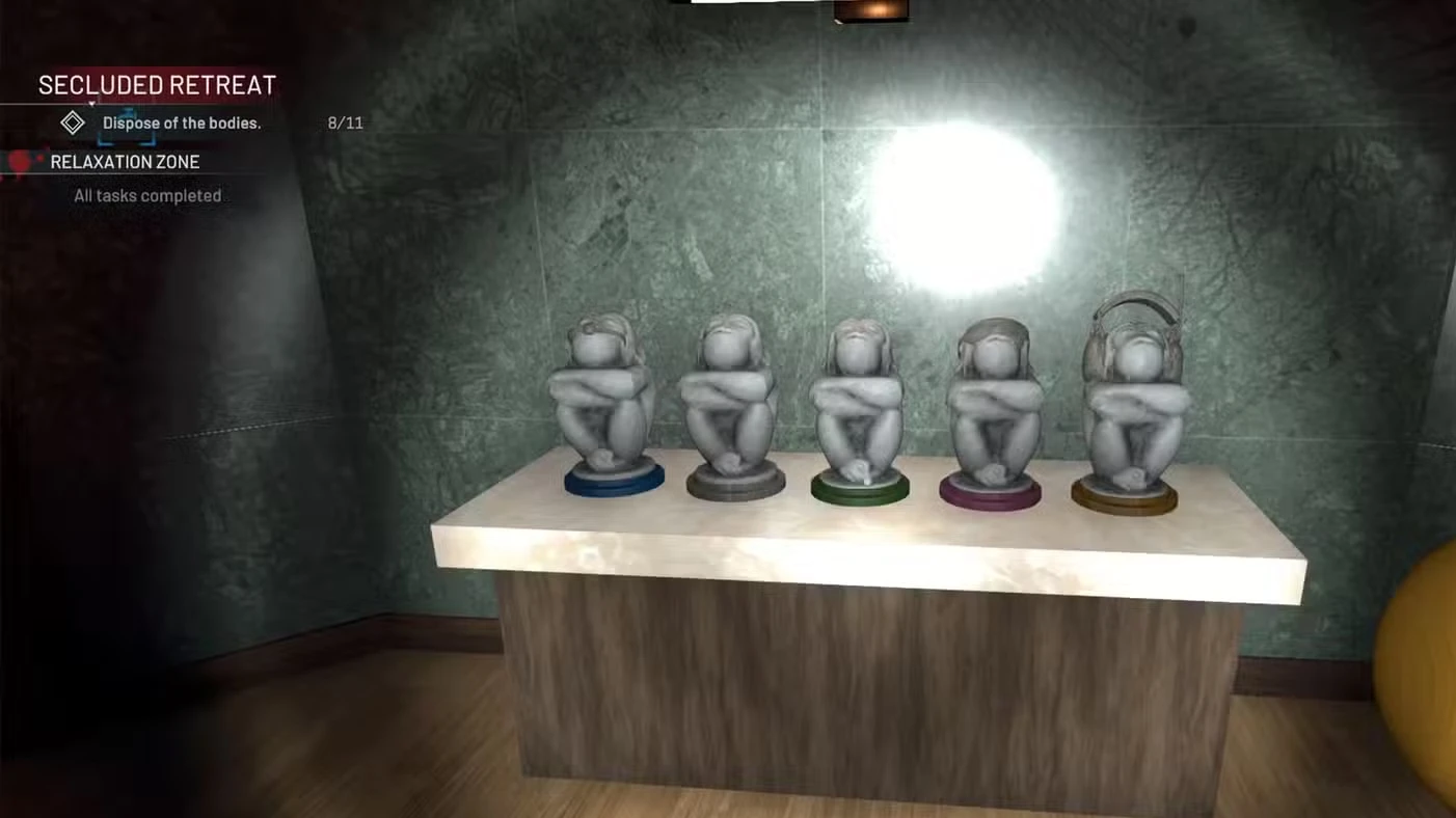 Secluded Retreat Monkey Statue Puzzle Solution In Crime Scene Cleaner Act 2