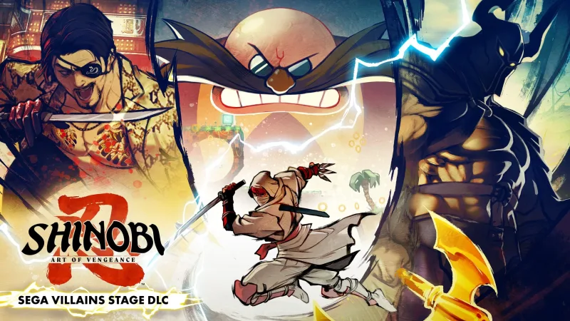DLC Sega Villains Stage chega a Shinobi: Art of Vengeance com trio de vilões