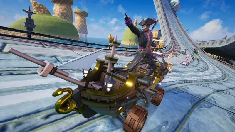 Goro Majima entra gratuitamente em Sonic Racing: CrossWorlds em 29 de abril