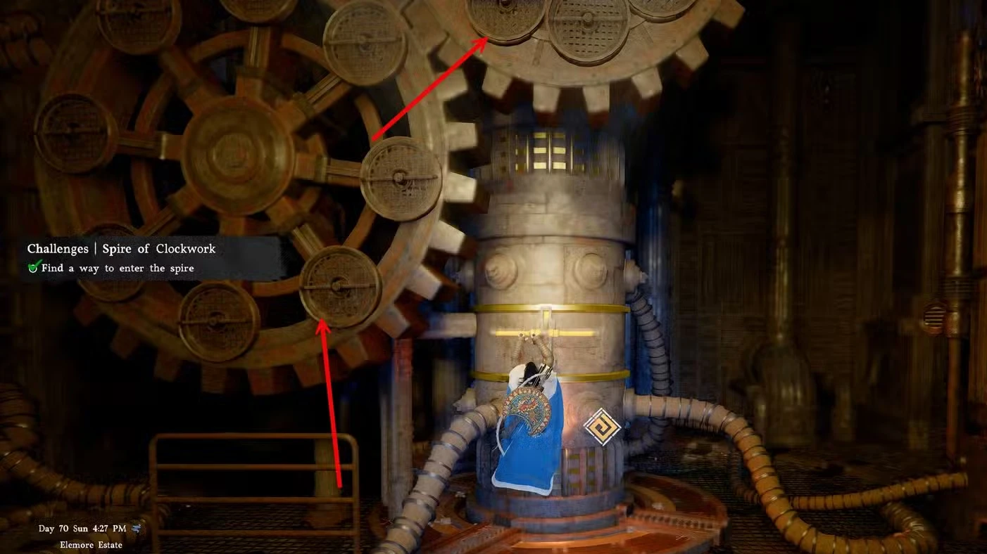 Spire of Clockwork Key Location & Puzzle Solution in Crimson Desert