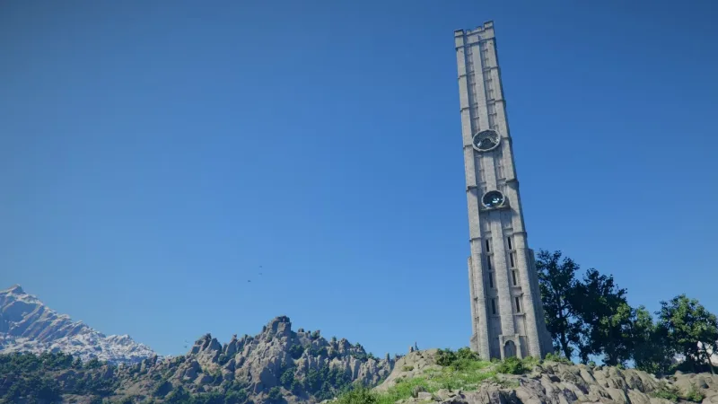 Spire of Soaring: entrada secreta e solução em Crimson Desert