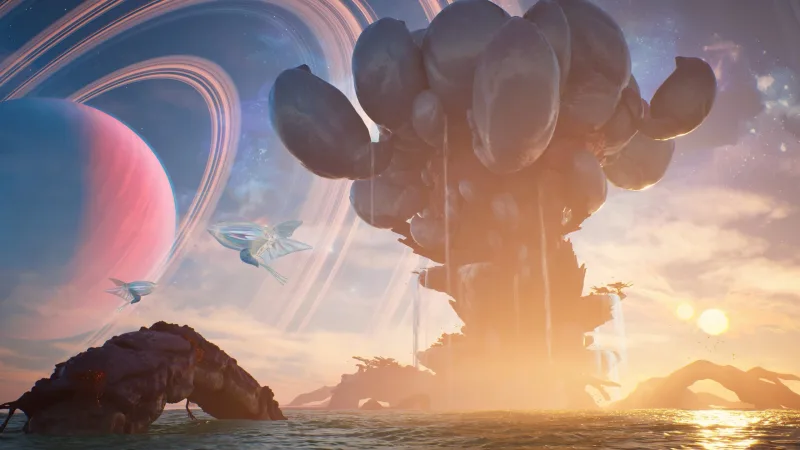 Localizando e bioescaneando o Collector Leviathan em Subnautica 2