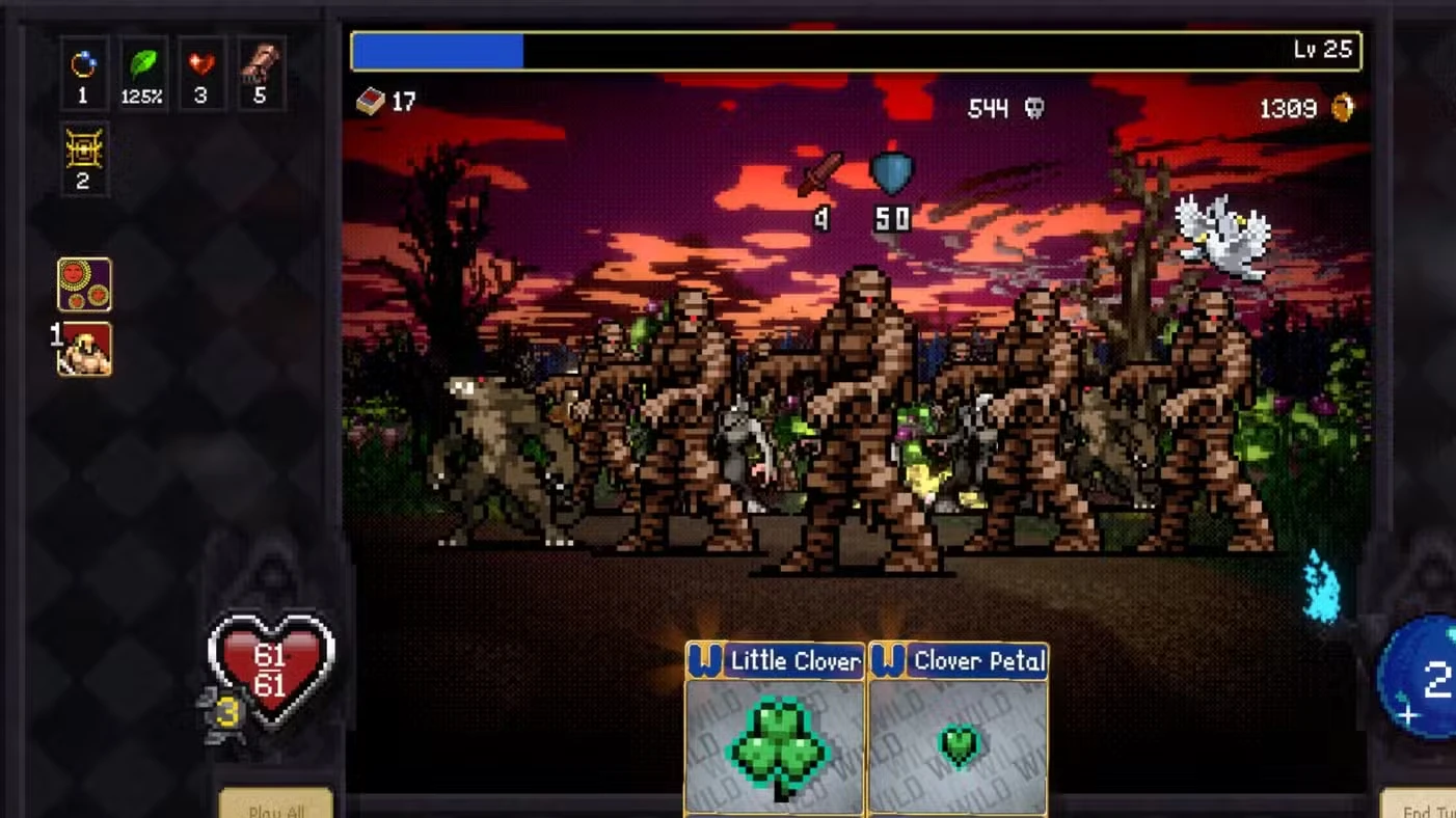 What Is the End Turn Button For in Vampire Crawlers?