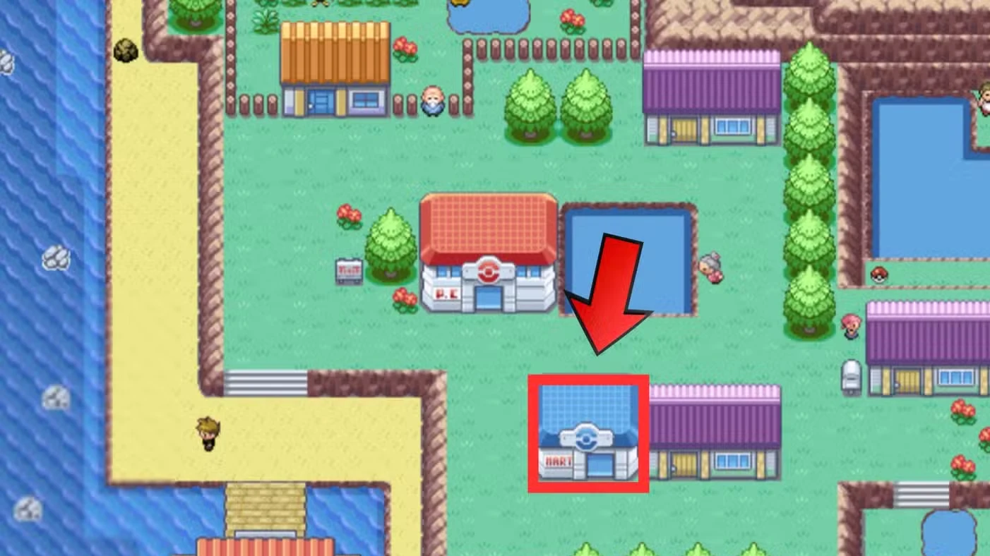 Where to Buy Ultra Balls in Pokemon FireRed and LeafGreen