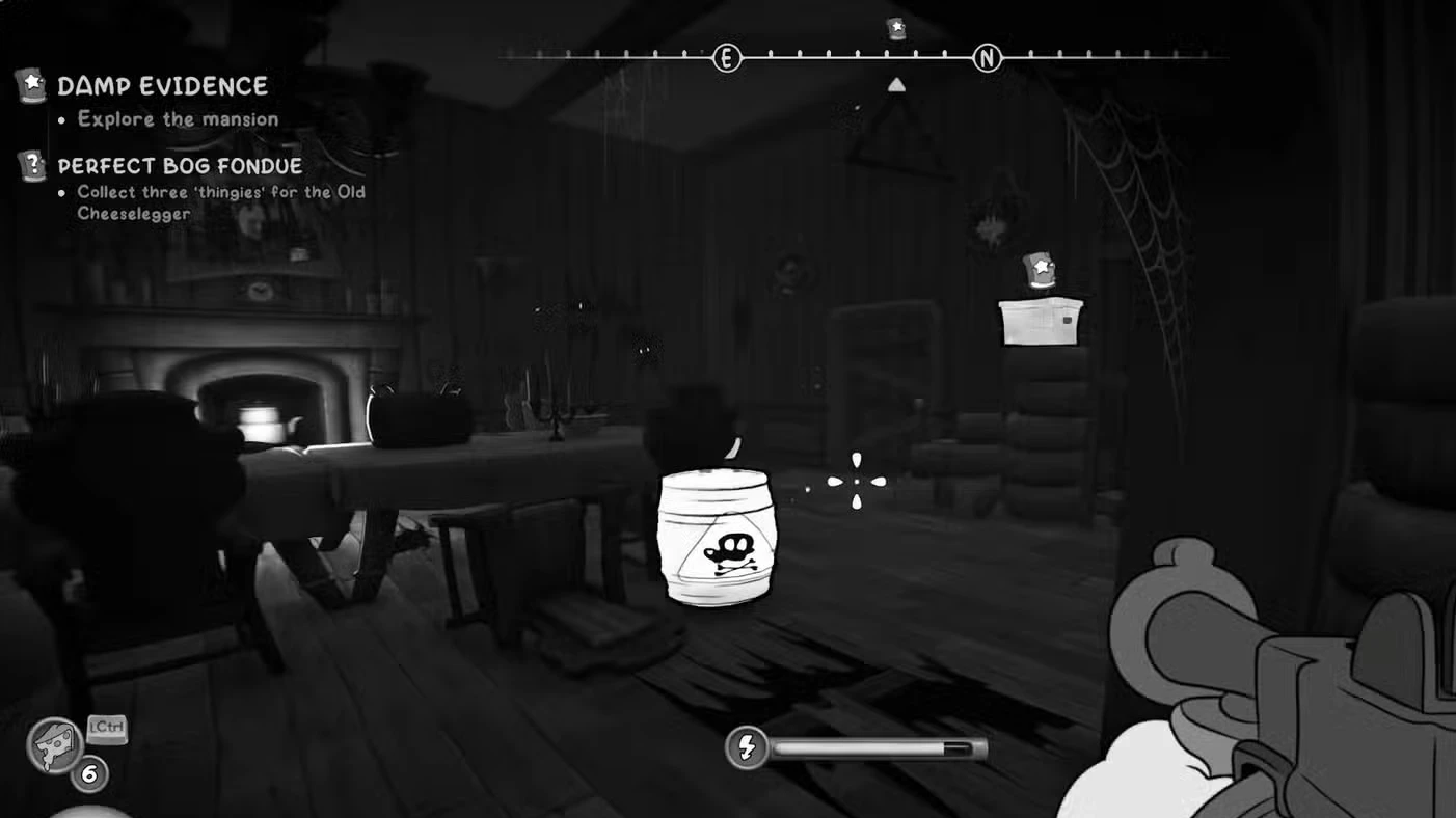 Where to find the three thingies in 'Perfect Bog Fondue' in Mouse: P.I. For Hire