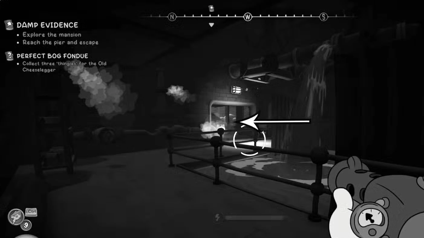 Where to find the three thingies in 'Perfect Bog Fondue' in Mouse: P.I. For Hire