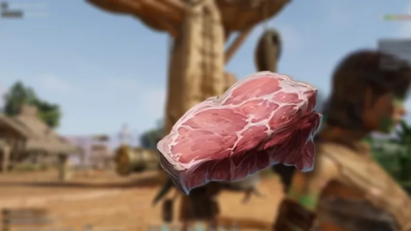 Onde encontrar e usar Carne Fresca Premium em Soulmask