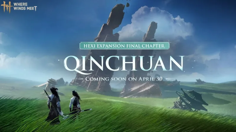 Qinchuan: o capítulo final da expansão Hexi de Where Winds Meet chega em 29 de abril