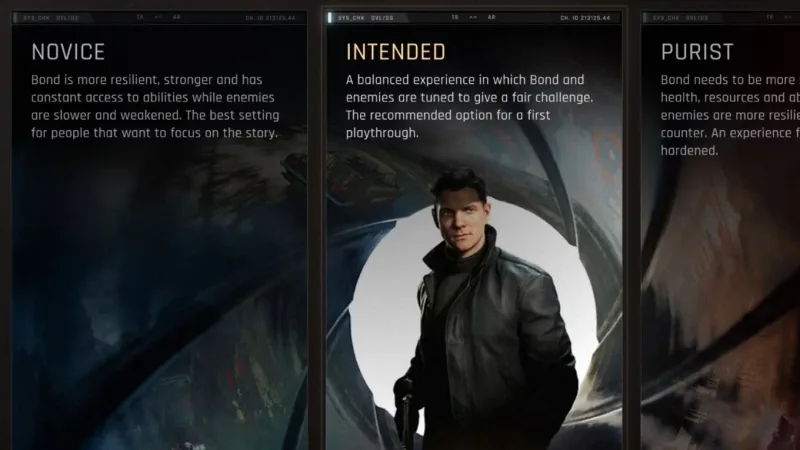 Dificuldade em 007 First Light: o que cada nível altera