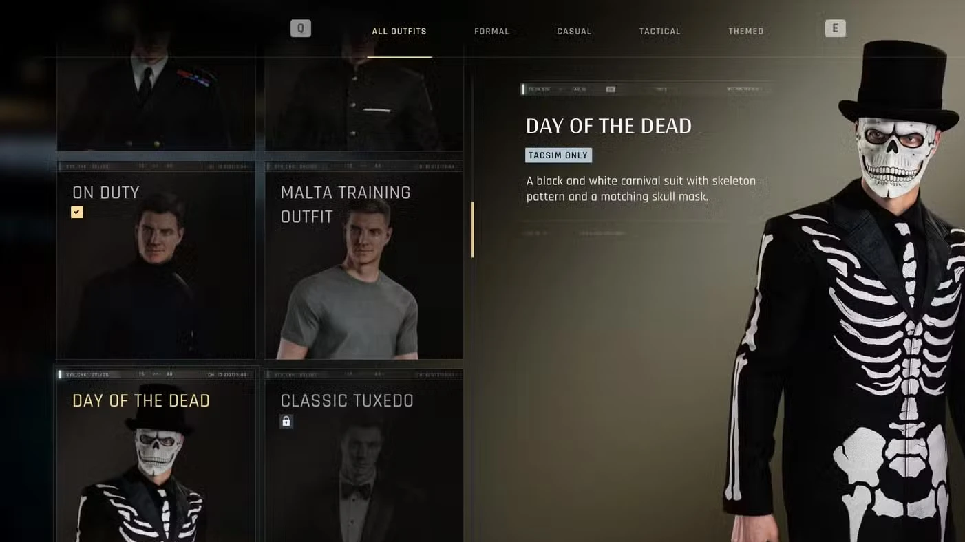 007 First Light - All Suits & Outfits Guide