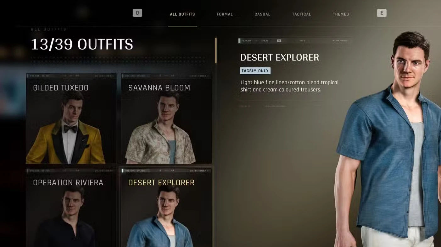 007 First Light - All Suits & Outfits Guide