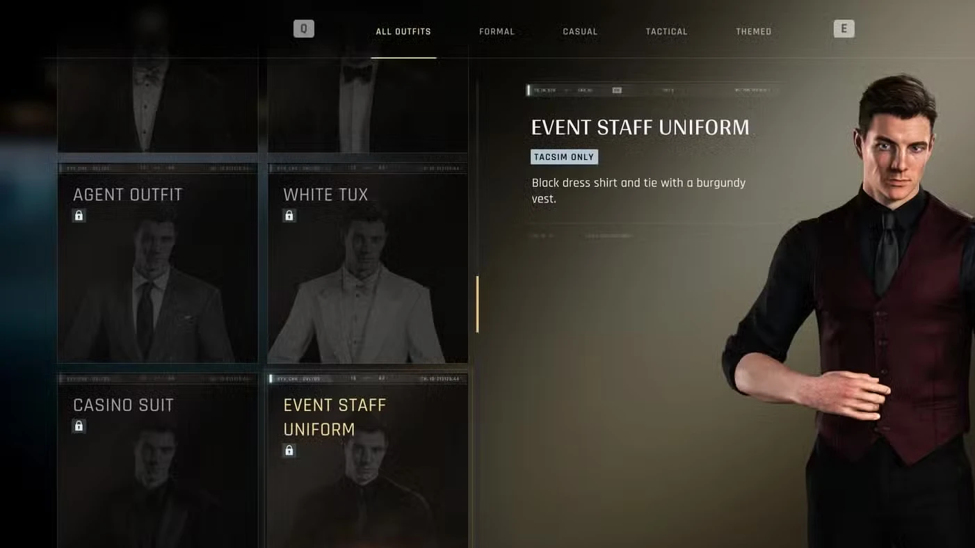 007 First Light - All Suits & Outfits Guide