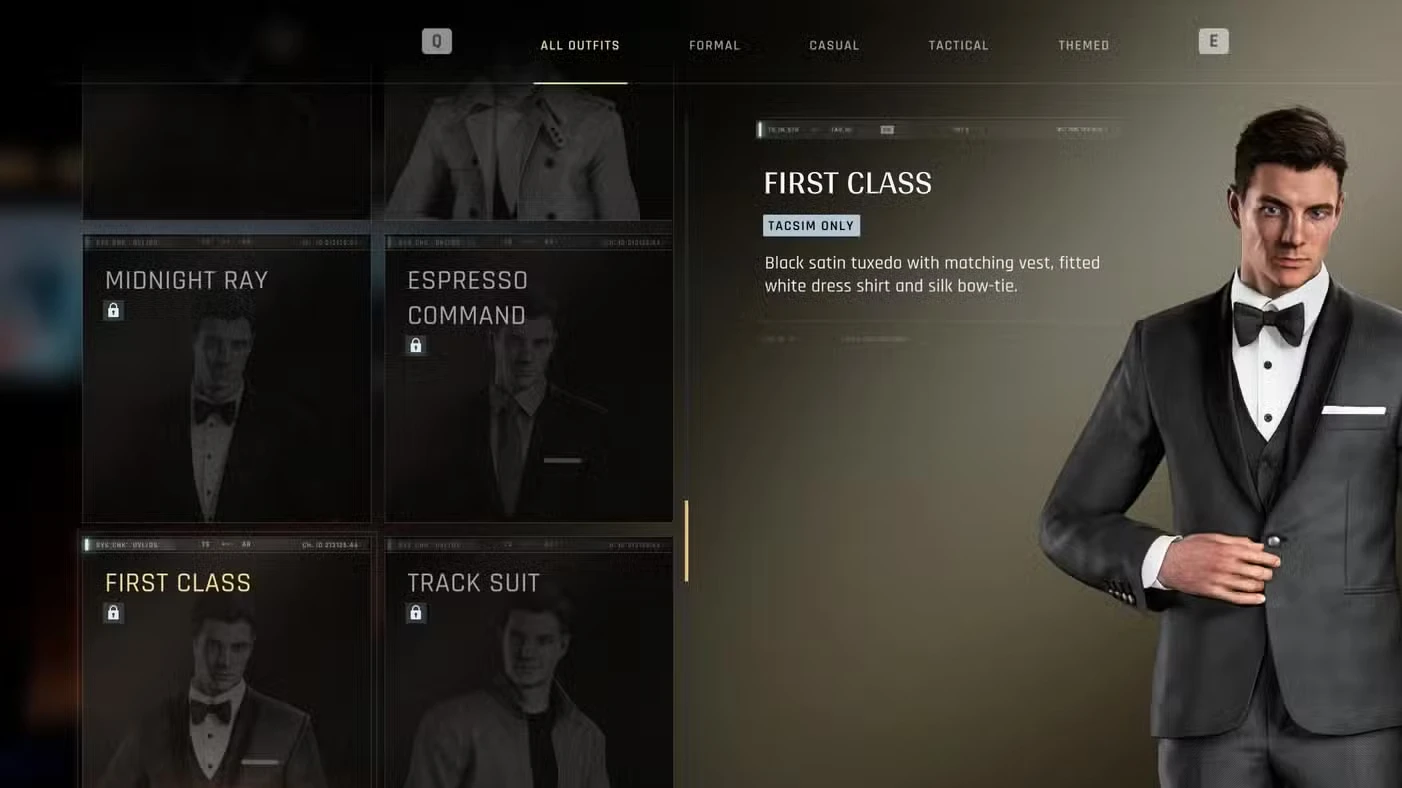 007 First Light - All Suits & Outfits Guide