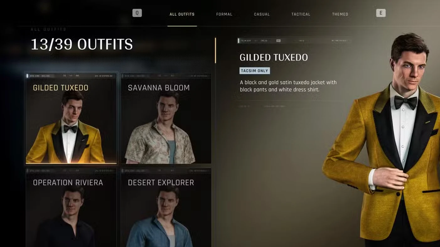 007 First Light - All Suits & Outfits Guide