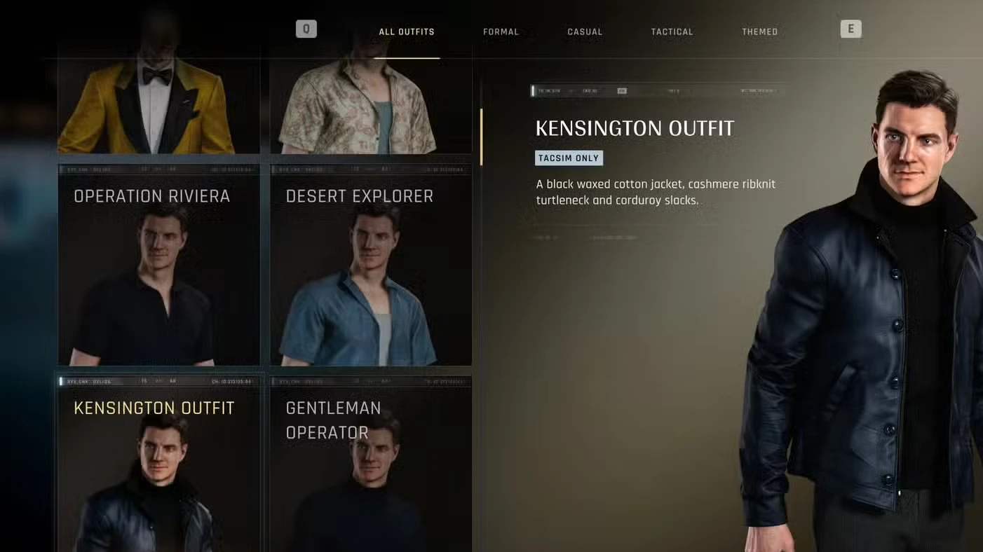 007 First Light - All Suits & Outfits Guide