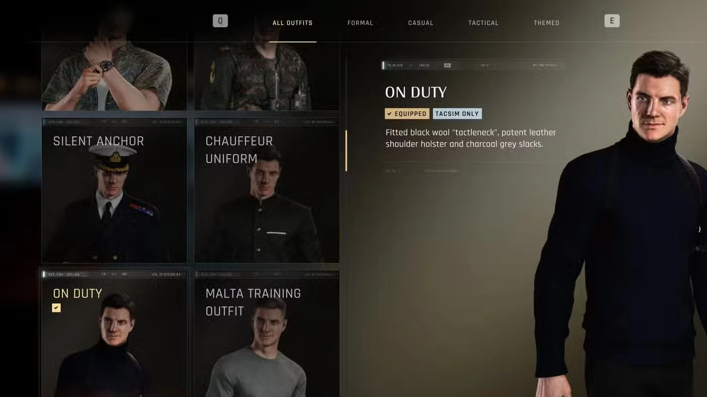 007 First Light - All Suits & Outfits Guide