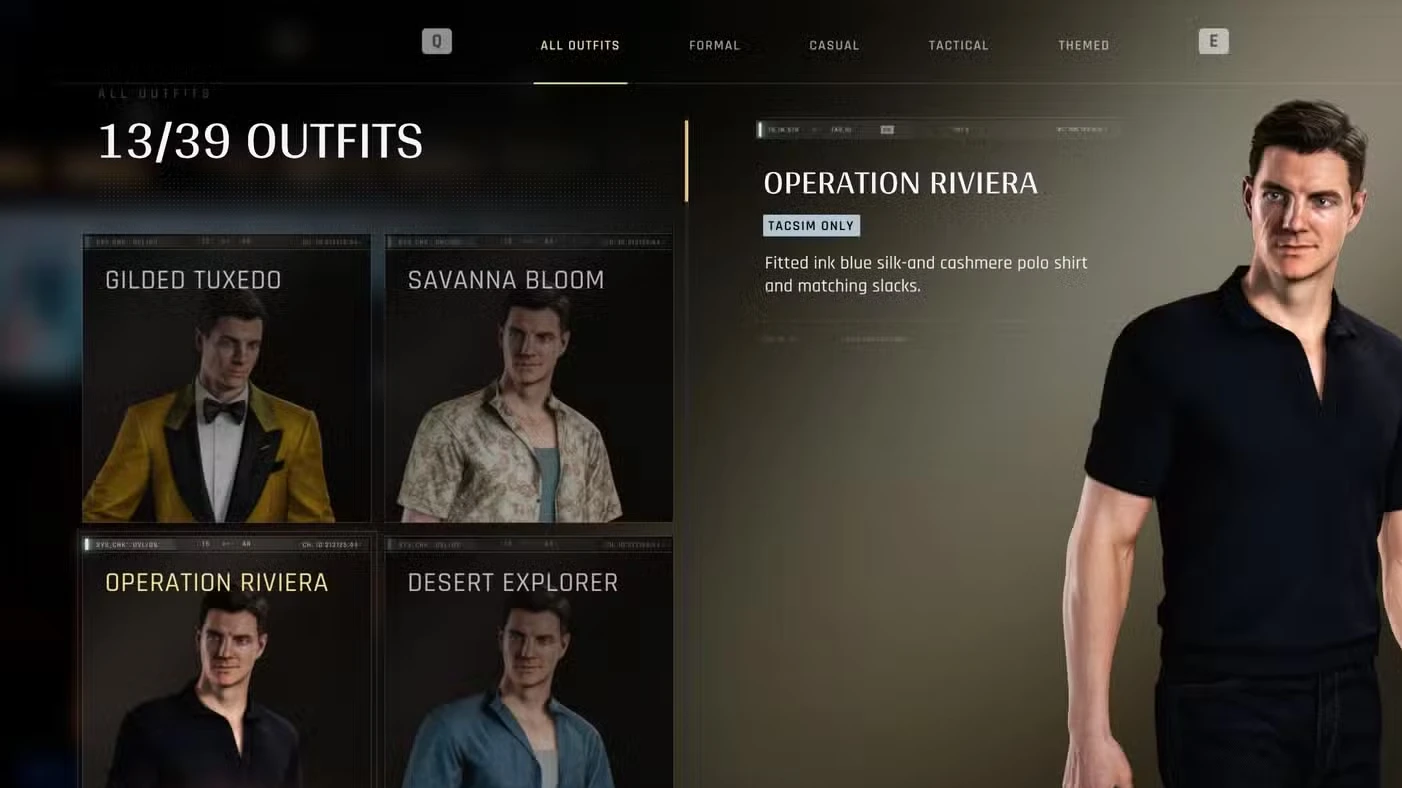 007 First Light - All Suits & Outfits Guide