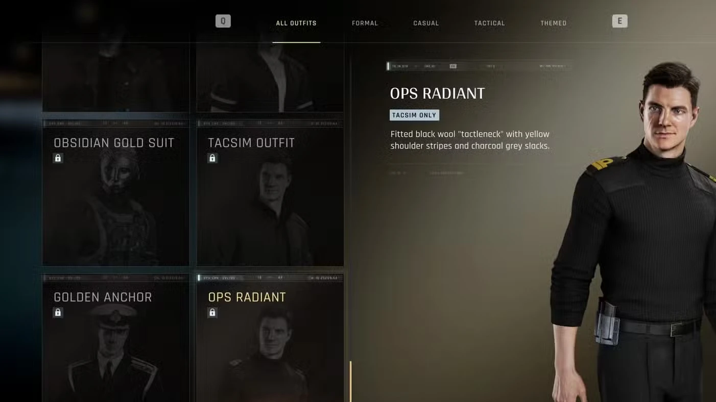 007 First Light - All Suits & Outfits Guide