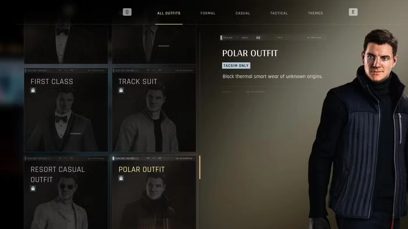 007 First Light - All Suits & Outfits Guide