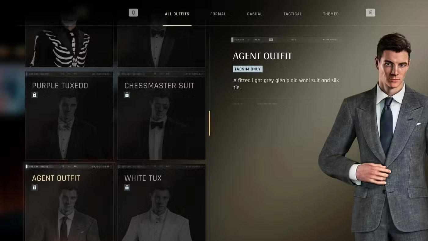 007 First Light - All Suits & Outfits Guide