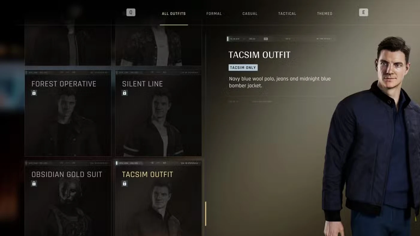 007 First Light - All Suits & Outfits Guide