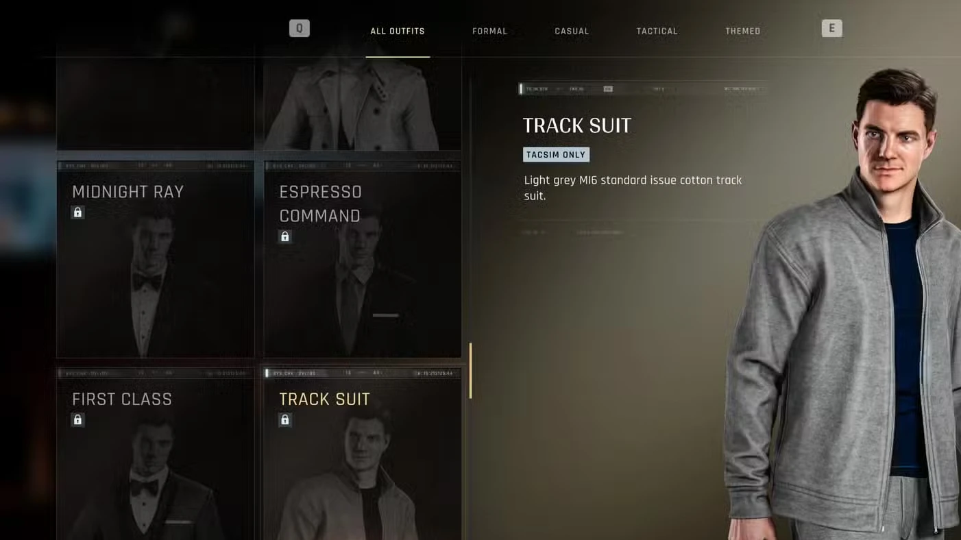 007 First Light - All Suits & Outfits Guide