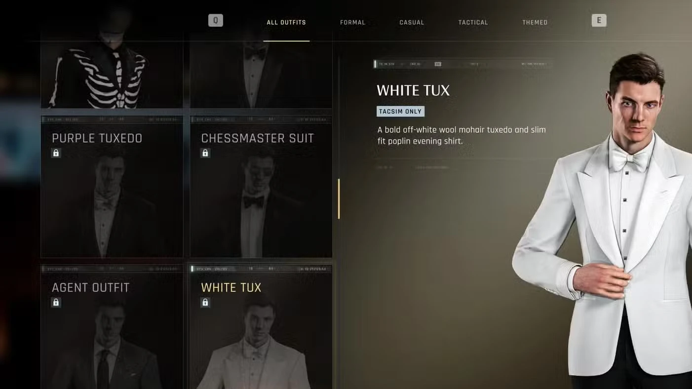 007 First Light - All Suits & Outfits Guide