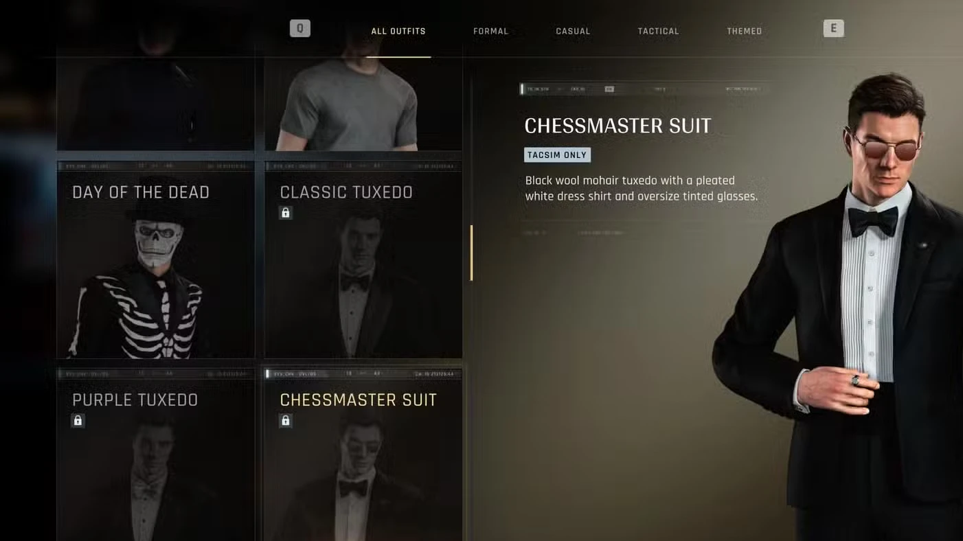 007 First Light - All Suits & Outfits Guide